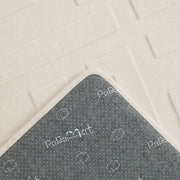Classic Grid Faux Fur Jacquard Plush Play Mat