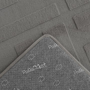 Classic Grid Faux Fur Jacquard Plush Play Mat