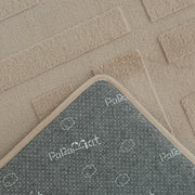 Classic Grid Faux Fur Jacquard Plush Play Mat