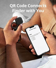 eufy Security by Anker SmartTrack Link (Black, 2-Pack), Android not Supported, Works with Apple Find My (iOS only), Key Finder, Bluetooth Tracker for Earbuds and Luggage, Phone Finder, Water Resistant