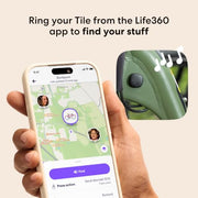 Life360 Tile Essentials - Bluetooth Trackers & Item Locators for Keys, Wallets, Remotes & More; Easily Find All Your Things. Both iOS and Android Compatible. 4-Pack (Mates/Slim/Sticker)