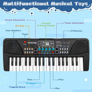 37 Keys Kid Toddler Piano Keyboard Musical Toys with Microphone
