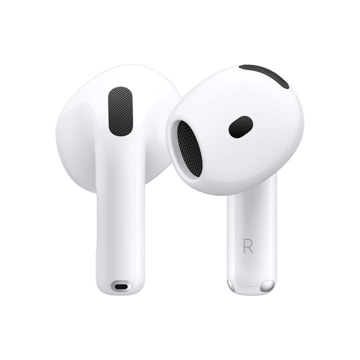 Apple AirPods 4 Wireless Earbuds | Bluetooth Headphones, Personalized Spatial Audio, Sweat & Water Resistant, USB-C Charging Case, H2 Chip