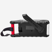 Midland - ER310PRO, Portable Emergency Bluetooth Weather AM/FM Radio | 10,000 mAh Power Bank - Multiple Power Sources, SOS Flashlight, Ultrasonic Rescue Dog Siren, & NOAA Weather (Red/Black)