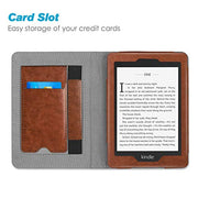 Fintie Stand Case for 6" Kindle Paperwhite 10th Gen 2018, Vintage Brown