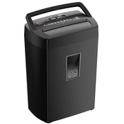 Bonsaii 12-Sheet Cross Cut Paper Shredder, 5.5 Gal Home Office Heavy Duty Shredder for Paper, Credit Card, Mail, Staples, with Transparent Window, High Security Level P-4 (C275-A)