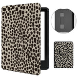 MOROCK Case for 6" Kindle 11th Generation 2024/2022, Khaki Leopard Print