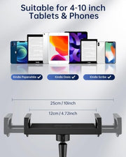 Kindle Stand with Remote Page Turner, Kindle Holder for Reading in Bed