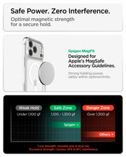 Spigen for iPhone 18 Pro Max Case, for iPhone 17 Pro Max Case, Clear White | Ultra Hybrid MagFit, Anti-Yellowing Resin, Air Cushion Tech, Military-Grade Drop Protection, Compatible with MagSafe