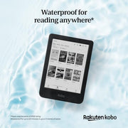Kobo Clara BW | eReader | 6” Glare-Free Touchscreen with ComfortLight PRO | Dark Mode Option | Audiobooks | Waterproof | 16GB of Storage | Black