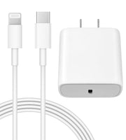 iPhone 14 13 12 Charger Fast Charging 20W USB C Wall Charger with 6FT Cable | PD Fast Charging for iPhone 14/13/12/11/Pro/Pro Max/Mini/Xs Max/XR/X, iPad