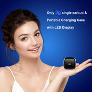 Wireless Earbuds, Bluetooth 5.4 Ear Buds LED Power Display Headphones Bass Stereo, Bluetooth Earbuds in-Ear Noise Cancelling Mic, 40H Playback Mini Case IP7 Waterproof Sports Earphones for Android iOS