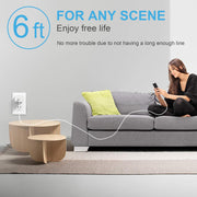 iPhone 14 13 12 Charger Fast Charging 20W USB C Wall Charger with 6FT Cable | PD Fast Charging for iPhone 14/13/12/11/Pro/Pro Max/Mini/Xs Max/XR/X, iPad