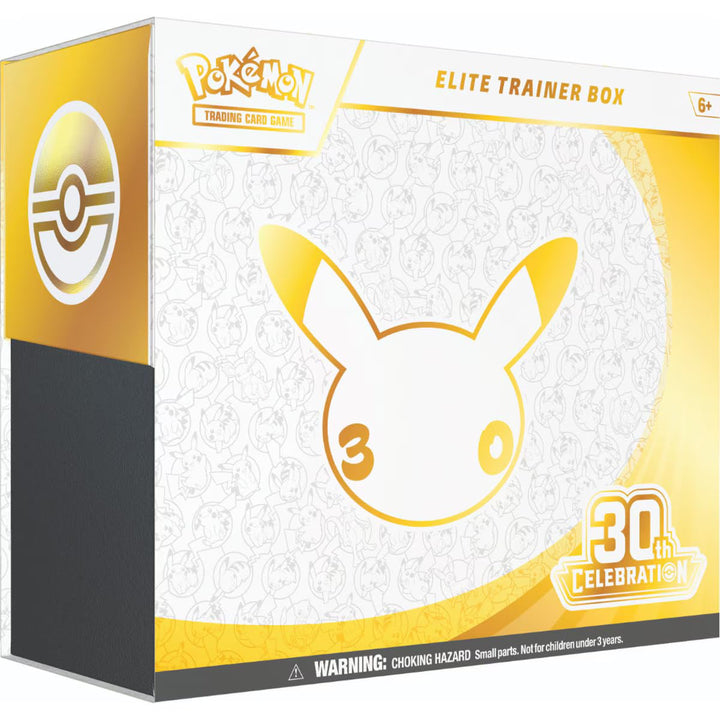 Pokémon TCG: 30th Celebration Elite Trainer Box (1 Full-Art Promo Card, 9 Booster Packs & Premium Accessories)