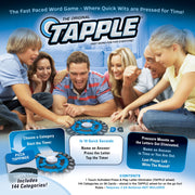 USAOPOLY The Original TAPPLE, The Fun & Fast-Paced Family Word Game | A Game Night Must, Highly Replayable, Compatible with Education, Ages 8 & Up