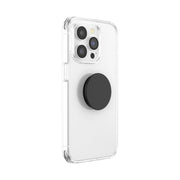 PopSockets Adhesive Phone Grip, Holder- Black | Anti-Drop, Kickstand, Secure Comfortable Hold, Black, Create a Mobile Phone Outfit