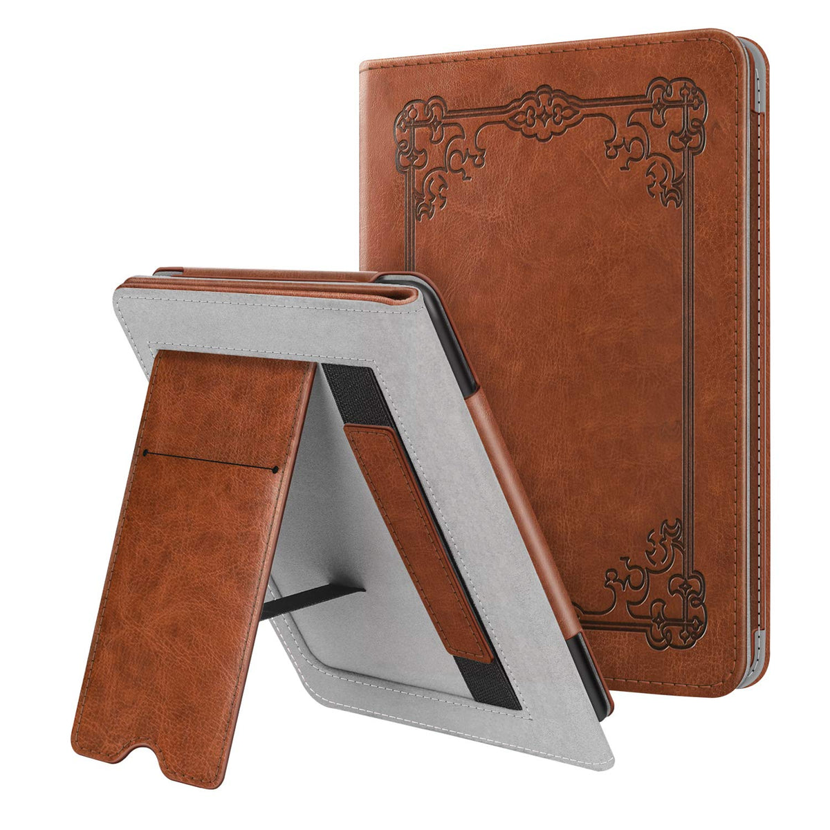 Fintie Stand Case for 6" Kindle Paperwhite 10th Gen 2018, Vintage Brown