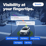 Bouncie GPS Tracker for Vehicles with Real-Time Location | Route History, Speed Monitoring, Driving Insights, Geo-Fence, & Accident Notifications. No Contracts. Cancel Anytime.