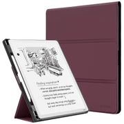 CoBak Stand Case for 11" Kindle Scribe 3rd Gen 2025 & Colorsoft | Two Viewing Angles – All-New PU Leather Cover with Auto Sleep/Wake, Built-In Pen & Tip Holders