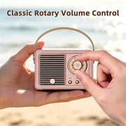 Baolira Retro Bluetooth Speaker, Gifts for Teen Girls, Cute Room Decor | Mini Portable Speaker, Teen Girl Gifts, Birthday Gifts for Girls & Women, Tween Girls Trendy Stuff, Teen Girl Room Decor