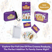 Five Crowns Collectible Tin – Card Game for Kids and Adults, Family Game Night, The Game isn’t Over Until the Kings Go Wild, 5 Suited Rummy Style Card Game, 1-7 Players, Ages 8+