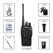 pxton Two Way Radios Long Range Walkie Talkies for Adults with Headphones,16 Channel Handheld 2 Way Radio Rechargeable with Flashlight Li-ion Battery and Charger（6 Pack）