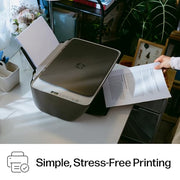 HP DeskJet 2955 Color Inkjet Printer | Wireless | All-in-One | Easy Home Printing | Color Documents | Mobile Compatibility | Print, Scan & Copy | Ideal for Home Use