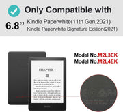 MOROCK Case for 6.8" Kindle Paperwhite 11th Generation 2021, Blossoms