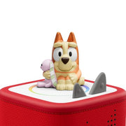 Tonies Bluey Audio Toy Figurine 3 Pack Set - Bluey, Bingo, Muffin | The Bluey Family Adventure Collection. 3 Favorite Characters. 136 Minutes of Bluey Stories.