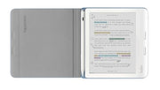 Kobo Libra Colour SleepCover Case | Dusk Blue Stylus Notebook | Sleep/Wake Technology | Built-in 2-Way Stand | Vegan Leather | Compatible with 7” Kobo Libra Colour eReader