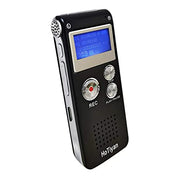 Digital Voice Recorders 8GB Audio Recorder Voice Activated Recorder for Lectures, Meetings, Interviews Recording Device with Microphone USB Cable, MP3 Player (8GB