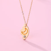 Magnetic Rhinestone Star, Moon & Sun Necklaces (3pc)