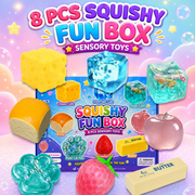 8pc Squishy Fun Box - Sensory Set