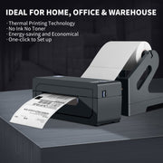 JADENS Bluetooth Thermal Shipping Label Printer, Wireless 4x6 Label Printer | Compatible with Android, iPhone, Windows & Mac, Widely Used for, Amazon, Shopify, Etsy, USPS(Blue)