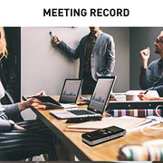 Digital Voice Recorders 8GB Audio Recorder Voice Activated Recorder for Lectures, Meetings, Interviews Recording Device with Microphone USB Cable, MP3 Player (8GB