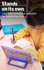 Amazon Fire HD 10 Kids Pro tablet (newest model) ages 6-12. Bright 10.1" HD screen, includes ad-free content, robust parental controls, 13-hr battery and slim case for older kids, 32 GB, Nebula