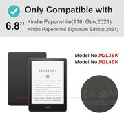 MOROCK Case for 6.8" Kindle Paperwhite 11th Generation 2021, Blossoms