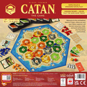 CATAN Board Game (6th Edition) | Trade, build and settle in a classic family strategy game. Ages 10+, 3-4 Players, 60-90 Min