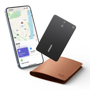 UGREEN FineTrack Slim Wallet Tracker Card (iOS Only) | Bluetooth Tracker Card, Work with Apple Find My Rechargeable Tracker[Apple MFi Certified]