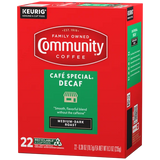 Community Coffee Cafe Special Decaf Kcups 22 count