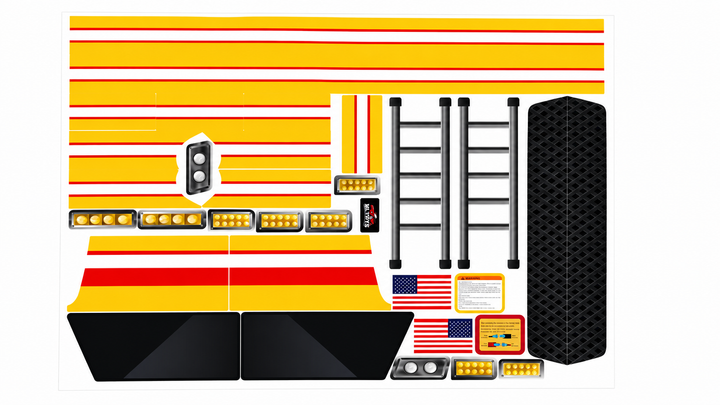 Firetruck NY Style Striping Stickers *DUE SEPT IF YOU ORDER NOW