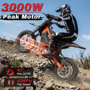 M5 48V 3000W Electric Dirt Bike for Teens