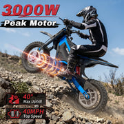 M5 48V 3000W Electric Dirt Bike for Teens