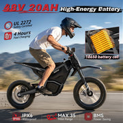 M5 48V 3000W Electric Dirt Bike for Teens