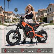 M5 48V 3000W Electric Dirt Bike for Teens