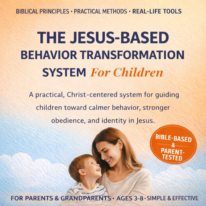 The Jesus-Based Behavior Transformation System For Children - Instant access