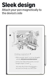 Amazon Kindle Scribe Executive Folio Cover with Magnetic Attach, Sleek Protective Case - Premium Leather