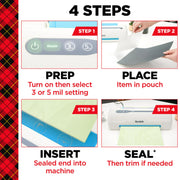 Scotch Thermal Laminating Pouches, 200 Count, Clear, 3 mil. | Ideal Office or School Supplies, Fits Letter Sized Paper (8.9 in. × 11.4 in.)