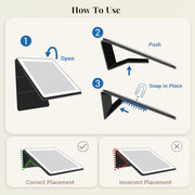 CoBak Stand Case for 11" Kindle Scribe 3rd Gen 2025 & Colorsoft | Two Viewing Angles – All-New PU Leather Cover with Auto Sleep/Wake, Built-In Pen & Tip Holders