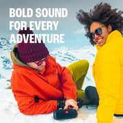 JBL FLIP 5, Waterproof Portable Bluetooth Speaker, Black, Small | Sounds better than ever, Bring the party anywhere, Make a splash with IPX7 waterproof design, A rainbow of colours